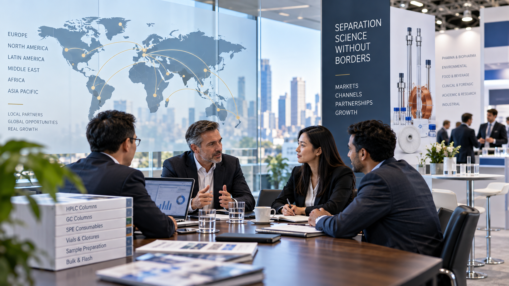 International market-entry and distribution meeting